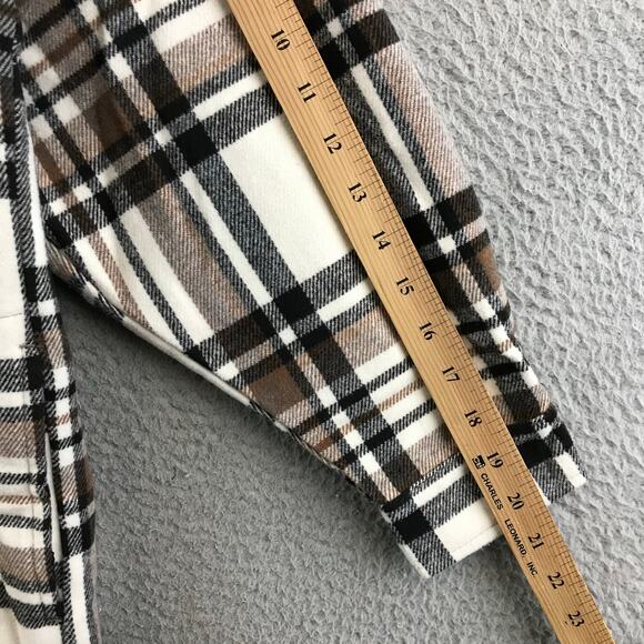 New HFX women's shirt jacket  relaxed fit drop shoulder pockets size S - Picture 6 of 10